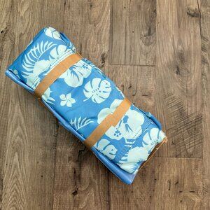 California Innovations Blue Floral Insulted Market Satchel & Super Shopper 2 Pc